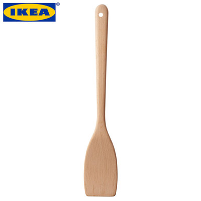 IKEA宜家乌弗玛锅铲 实心山毛榉木制不粘锅锅铲平底锅木铲