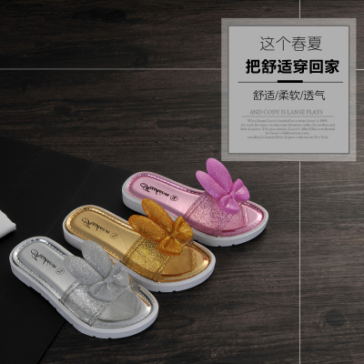 2016夏季女童儿童凉鞋软底塑料胶果冻兔耳宝宝粉色透明公主水晶鞋
