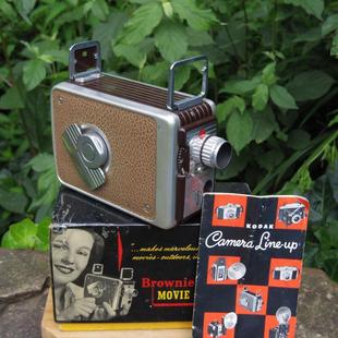 老式胶片摄影机老相机工业老物件 柯达kodak 收藏怀旧西洋货奇葩