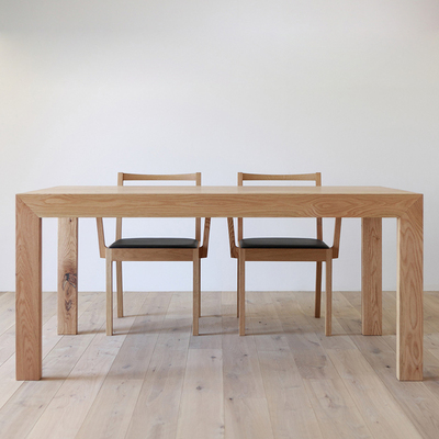 简约工作台实木桌子餐桌长方形条桌简约书桌办公桌大会议桌电脑桌