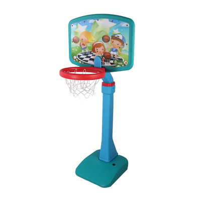 儿童塑料篮球架 中小型可升降篮球架 户外立式投篮框幼儿园玩具