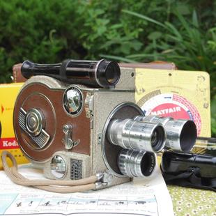 古董老物件Revere 电影摄影机古董8MM胶片电影机老相机收藏保真