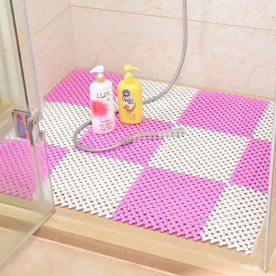 卫生间地垫拼接隔水垫卫浴洗澡淋浴房脚垫厕所防水垫子浴室防滑垫