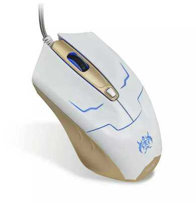 新品上市 七巧手3050游戏鼠标专业网吧 高灵敏度usb电脑 有线鼠标
