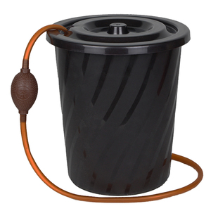 茶具配件塑料茶桶茶渣桶排水桶带盖茶叶垃圾桶茶水桶滤茶茶桶