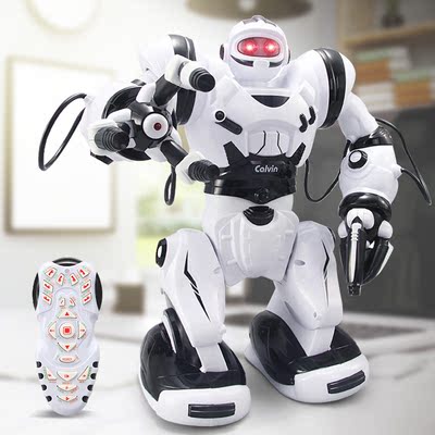 锋源遥控智能机器人 充电语音对话跳舞小胖机器人8岁儿童电动玩具