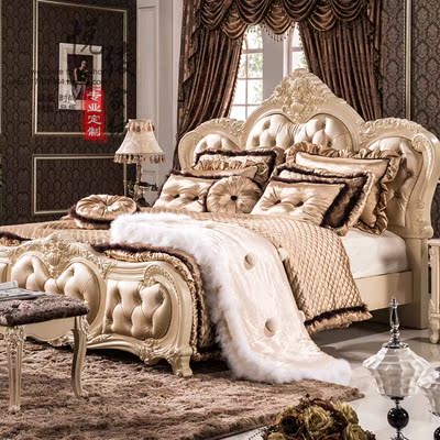欧式法式浪漫高档奢华样板房样板间床上用品床品多件套装豪华别墅