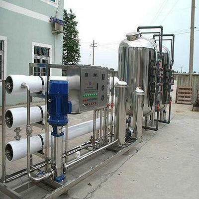汐汐自动6吨/H大型工业RO反渗透纯水机单级纯净水水处理设备定制