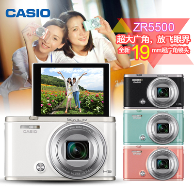 活动特价中 Casio/卡西欧 EX-ZR5500/3600/3500自拍神器美颜相机