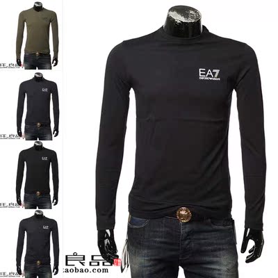 Emporio Armani EA7 阿玛尼 男士 修身长袖T恤 新款 6XPT54 PJ02Z