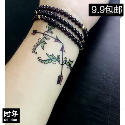 【SN215】纹身贴 个性 箭头 图案 男 女 防水 纹身贴纸 刺青贴
