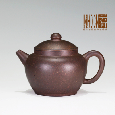 [云何]茶器宜兴正品紫砂壶柴烧巨轮原矿手工炼泥紫泥大名物茶壶