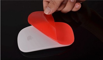 彩色保护贴 Magic Mouse无线鼠标贴膜 苹果鼠标保护 硅胶高品质
