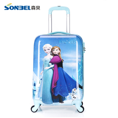 韩国卡通可爱拉杆箱20寸变形精钢万向轮登机箱旅行箱行李箱子男女