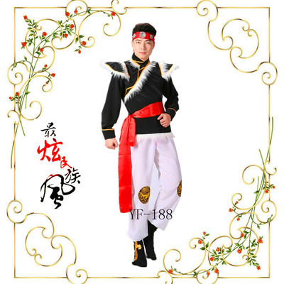 春季旅游演出民族舞蹈服装表演服饰民族风民俗文化2016新款藏族男