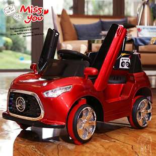 婴幼儿室内电动汽车四轮摇摆1-2-3岁玩具车带遥控