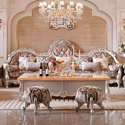 法式沙发新古典家具意大利奢华豪华后现代定制高端欧式布艺沙发