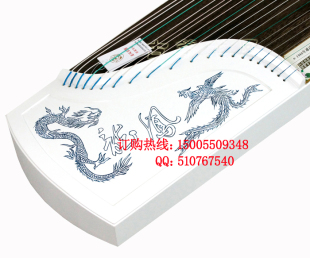 6020龙凤古筝白色工艺特价全国包邮全网最低送配件正品