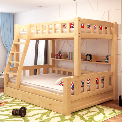 包邮特价实木儿童床上下床高低床母子床子母床双层床上下床实木床