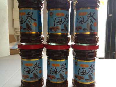 清五味香菇海参酱日照香菇海虾海鲜酱200g*6瓶海参蘑菇酱山东特产