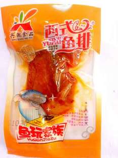 兴湘食品湖南特产麻辣零食小吃  散称西式鱼排 500g