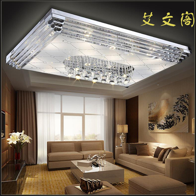 现代欧式奢华水晶LED吸顶灯客厅酒店家装工程装修耐用省电LED灯具