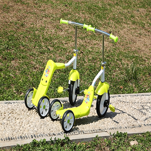多功能三合一儿童滑板车 溜溜车 可骑行儿童平衡车 三轮车