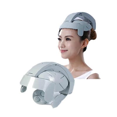白领男女记忆头盔脑轻松USB电动头部按摩器缓解头痛失眠多梦学生