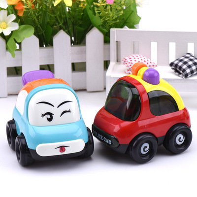 宝宝惯性玩具车仿真警车小汽车会跑的学爬学走路婴儿玩具0-1-2岁