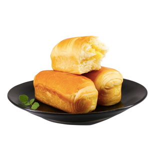 麦得隆食品纤层可颂单个 33g 营养早餐糕点夹心小面包