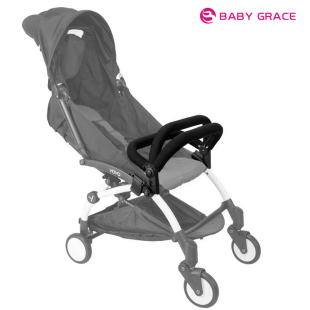 BabyGRACE 婴儿手推车 扶手 宝宝推车软扶手+支架 儿童手推车配件