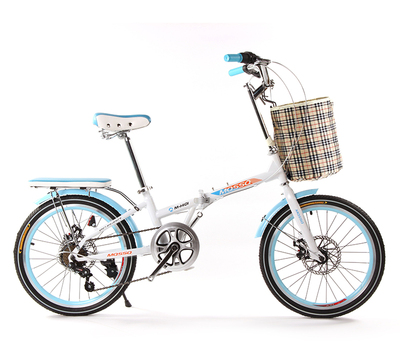 经典热卖款轻便20寸折叠自行车成人男女式变速单车折叠车