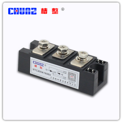 上海椿整MTC200A 1600V可控硅模块MTC200-16晶闸管模块整流模块