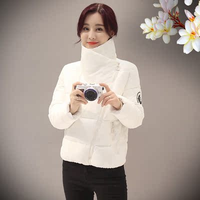 冬装新款韩版女装棉衣学生加厚羽绒棉服短款修身显瘦面包服棉袄潮