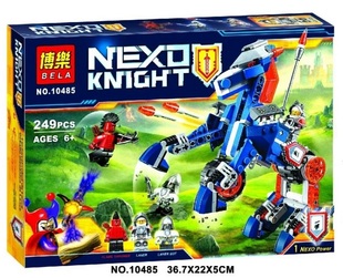 博乐NEXO未来骑士团70313摩托尔的熔岩粉碎者 拼装积木玩具10485