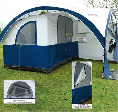 C01-5内置帐篷 内挂帐篷 兄弟BRS天幕配件 带窗大帐篷 原厂配件