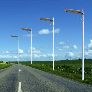一体式太阳能路灯60W 全球同步销售欣阳光一体化太阳能路灯