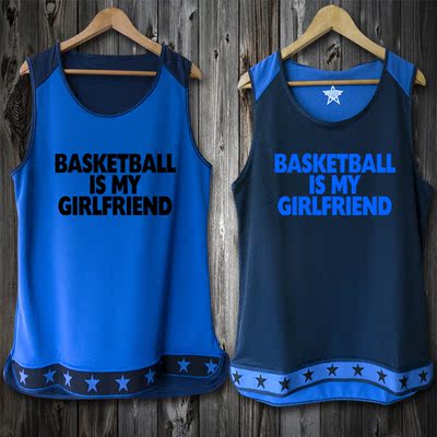 专业篮球服套装男双面穿篮球训练服运动背心队服团购定制印字印号