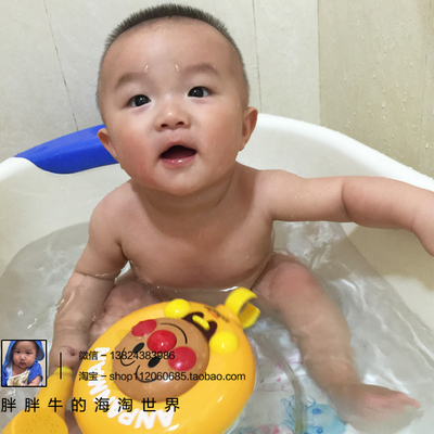 日本面包超人宝宝儿童电动花洒洗澡淋浴喷戏水玩具益智玩具