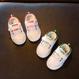 2016真皮宝宝鞋子婴儿学步鞋0--2岁软底儿童运动鞋休闲单鞋小白鞋