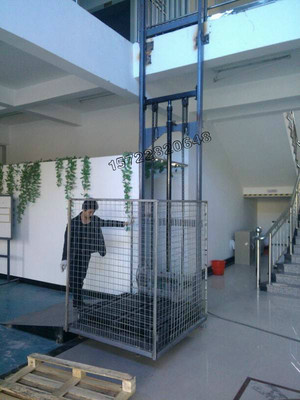 定制电动液压升降机阁楼电梯家用电梯工厂货梯轨道式升降机包邮