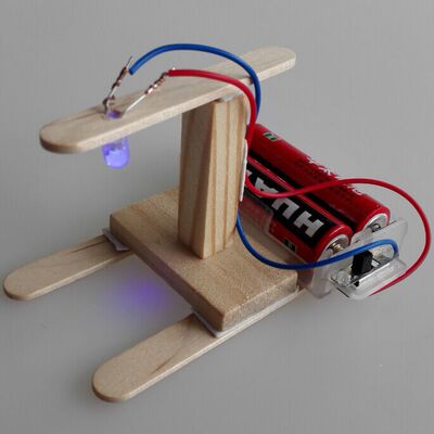 自制验钞机 DIY科技小制作手工发明器材科学实验模型材料益智玩具