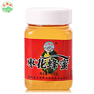 枣花蜜纯净天然农家自产野生液态营养500g土蜂天然真蜂蜜500g