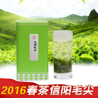 信阳毛尖2016新茶250克罐装雨前手工春茶茶农自产自销绿茶茶叶
