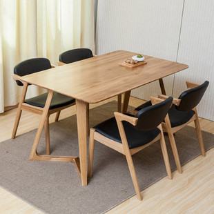 餐桌异型书房长方形休闲实木艺术松木原木宜家木北欧书桌