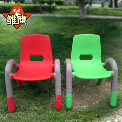 金宝贝儿童椅幼儿园椅加厚塑料椅方靠背椅儿童凳幼儿园桌椅批发