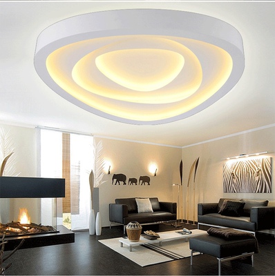 卧室灯创意简约现代LED温馨个性艺术吸顶灯客厅大气遥控节能灯具