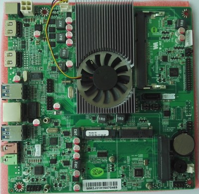 Intel四核J3160一体机迷你电脑主板LVDS输出1080P