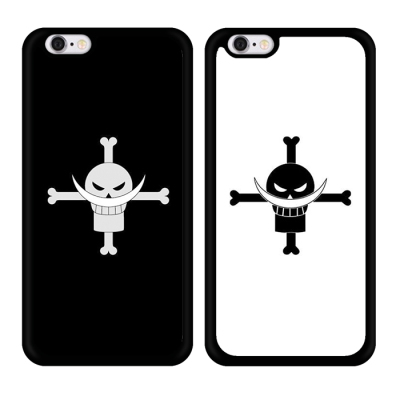 海贼王白胡子标志苹果iPhone6 手机壳硅胶保护壳 6splus 7 5se 软