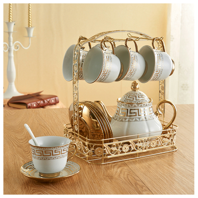 【天天特价】陶瓷冷水壶套装水具家用水杯子耐高温欧式创意茶具